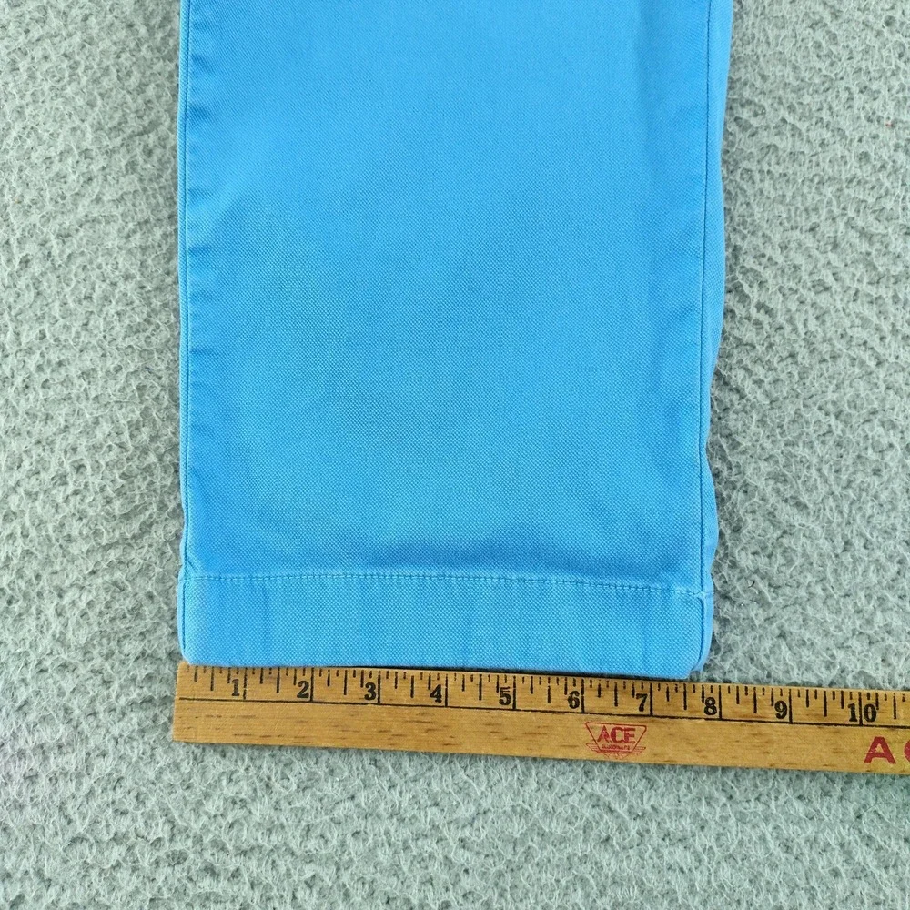 Brooks Brothers Pants Mens 34x32 Blue Clark Fit Stretch Chino Cotton Casual